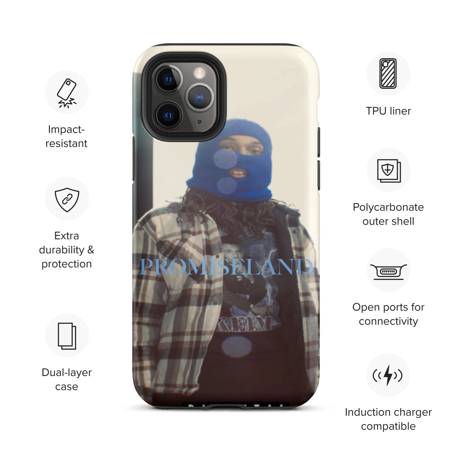 WOLF'S PROMISE iPhone case