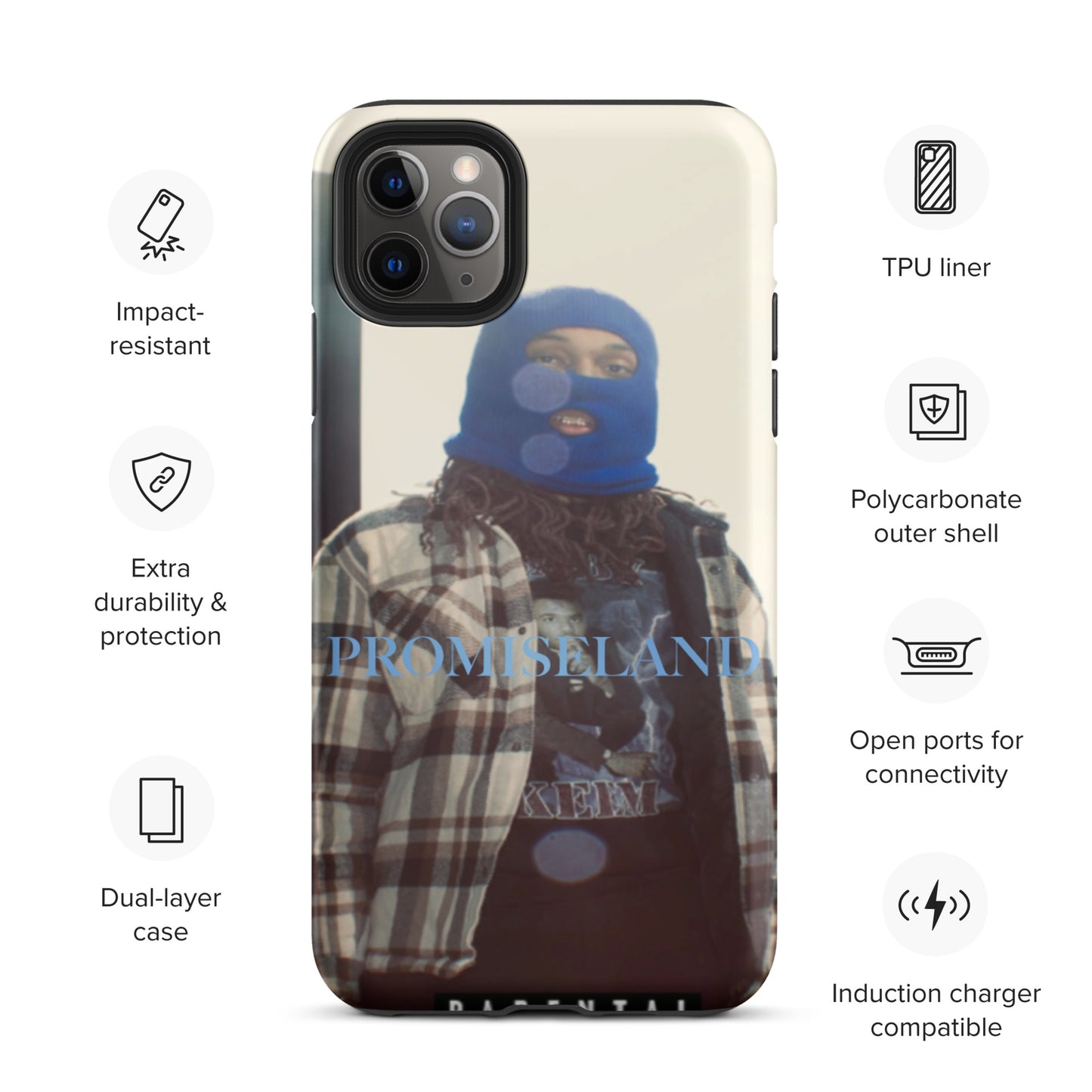 WOLF'S PROMISE iPhone case