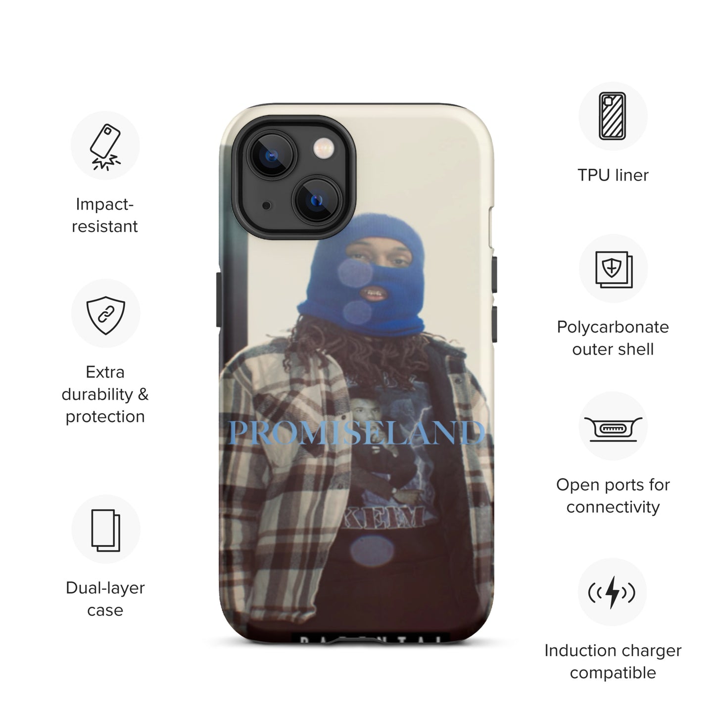 WOLF'S PROMISE iPhone case