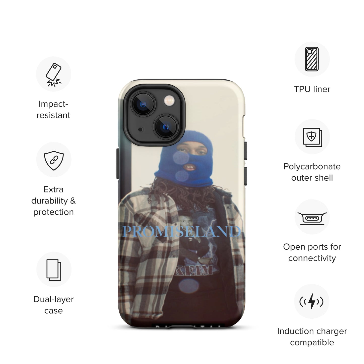 WOLF'S PROMISE iPhone case