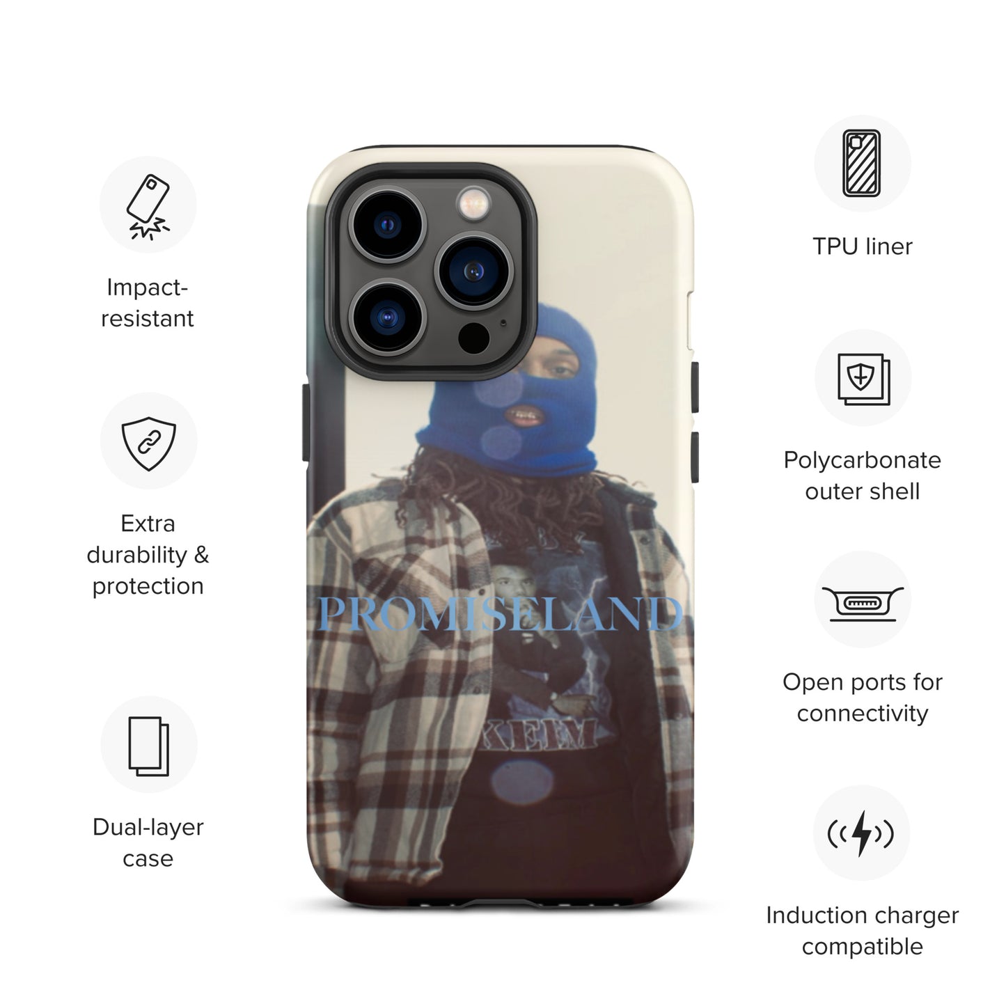 WOLF'S PROMISE iPhone case