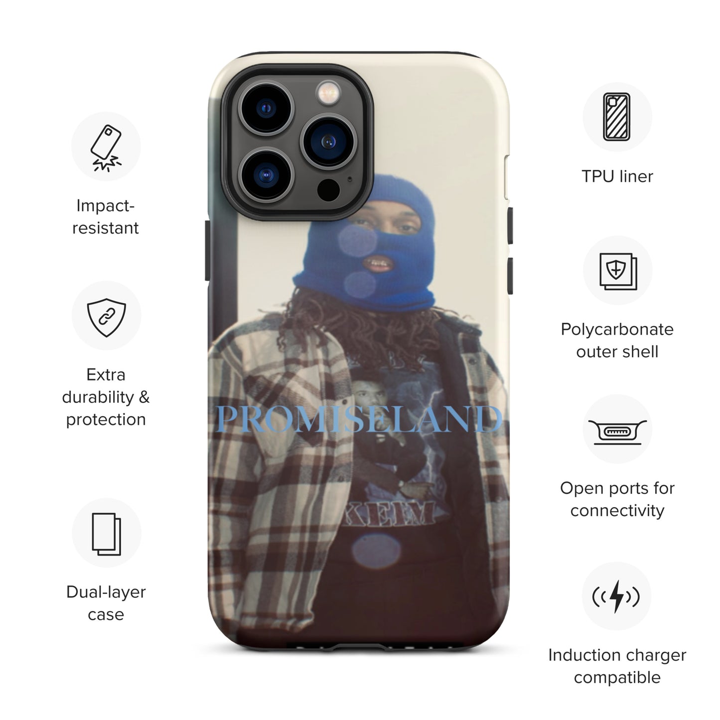 WOLF'S PROMISE iPhone case