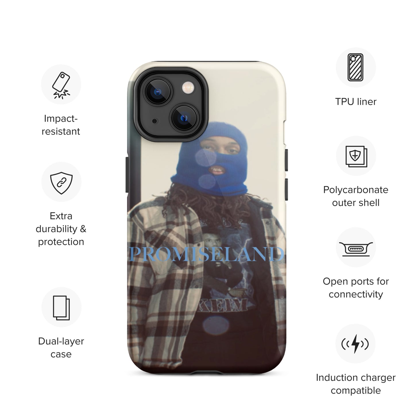 WOLF'S PROMISE iPhone case