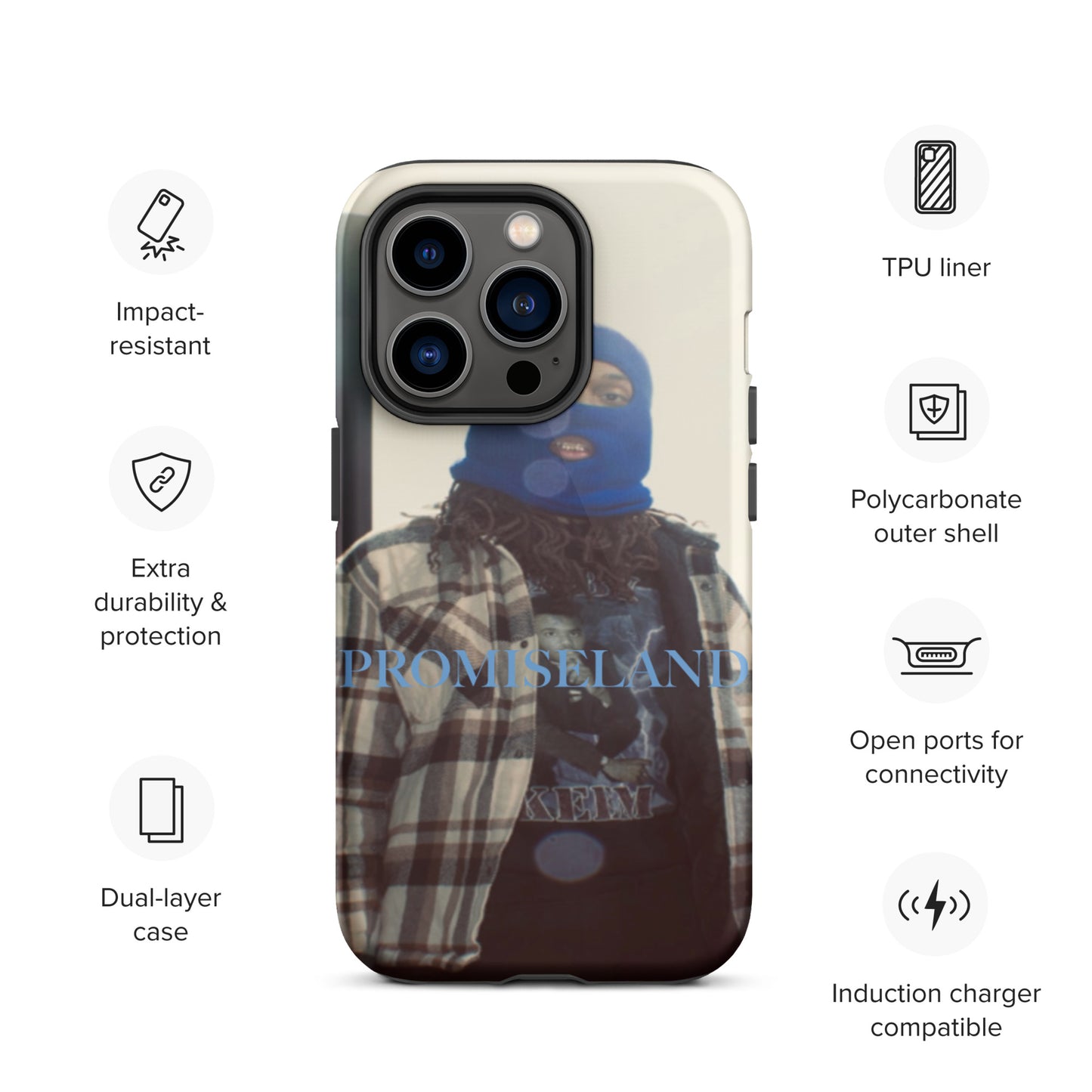 WOLF'S PROMISE iPhone case