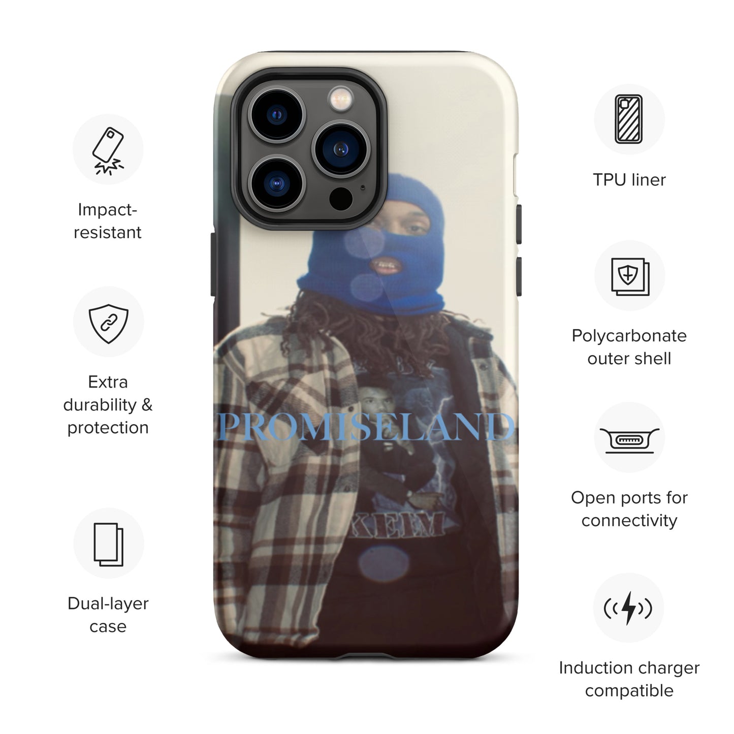 WOLF'S PROMISE iPhone case