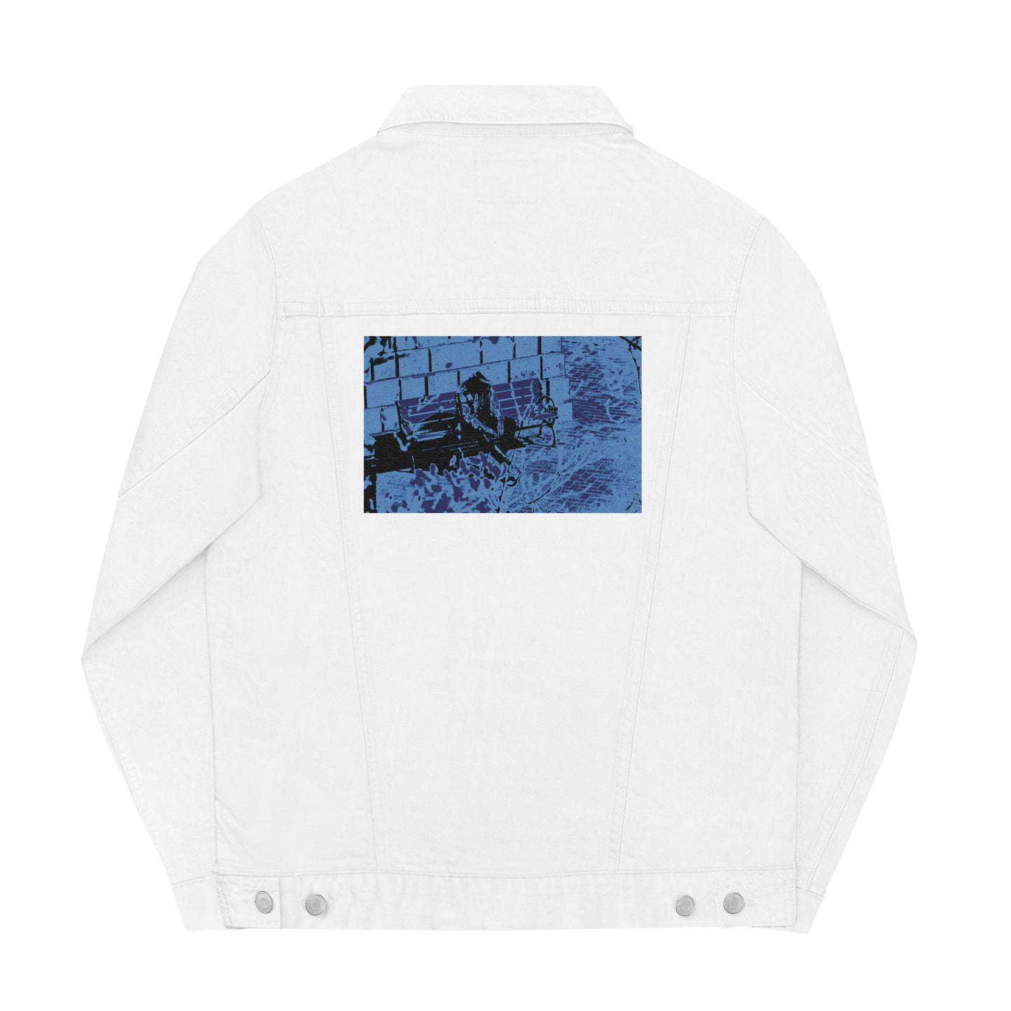 WOLF'S PROMISE denim jacket